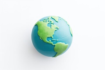 Fototapeta premium Earth planet sphere globe space.