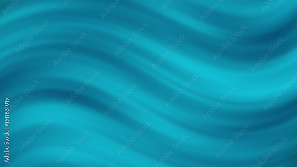 Poster smooth blue abstract waves create a calming and flowing background design, abstract texture gradient
