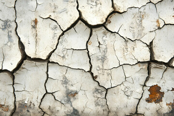 Fototapeta premium Close-up textures of cracked, peeling, and weathered paint on various surfaces, showcasing vintage decay, rustic charm, and aged materials for artistic or design use.