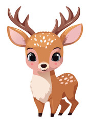 Cute Baby Deer Forest Animal