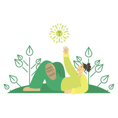 Ecological relationships with oneself: the search for harmony and inner balance