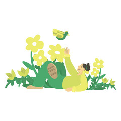 Ecological relationships with oneself: the search for harmony and inner balance
