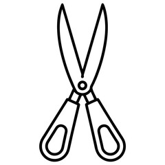 scissors isolated on white background