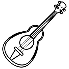 Fototapeta premium guitar icon set