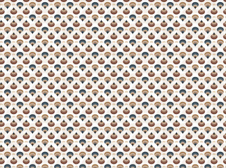 A whimsical and nostalgic design featuring freeform abstract shapes with hand-drawn charm, perfect for vintage-inspired graphics, playful textiles, and quirky décor.