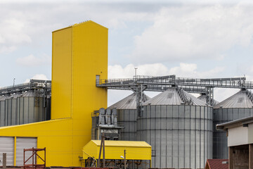 Seed silos are specialized storage structures used in agriculture to safeguard seeds for planting....