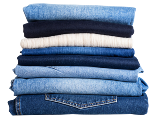  Clothing stack isolated