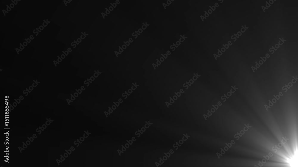 Poster falling light rays background. motion light effect glow animation with shiny bright background desig