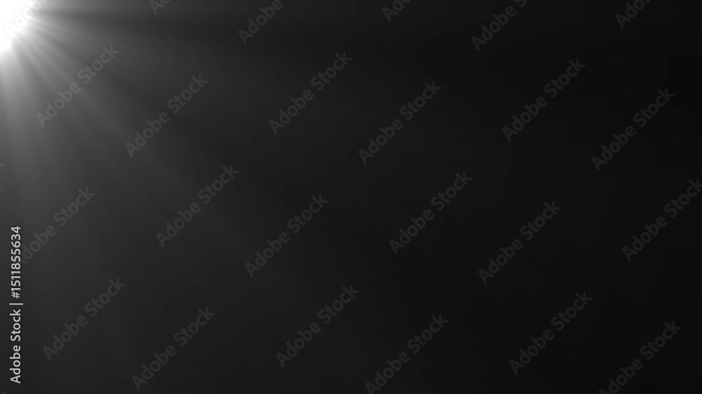 Poster falling light rays background. motion light effect glow animation with shiny bright overlay backgrou