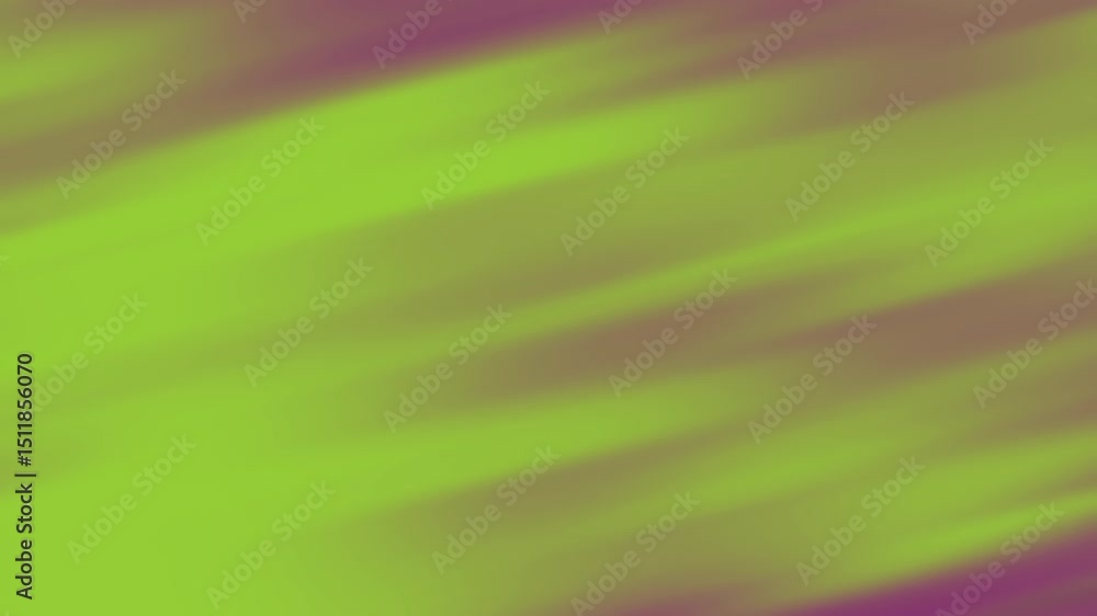 Poster a soft abstract background with green and purple diagonal blurred streaks creating a smooth gradient
