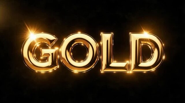 Gold Text