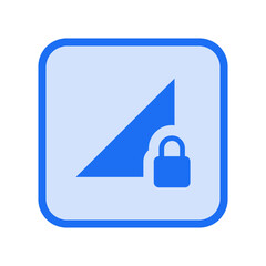 Network Locked Icon