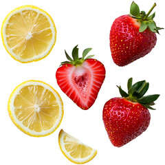 strawberry and lemon	
