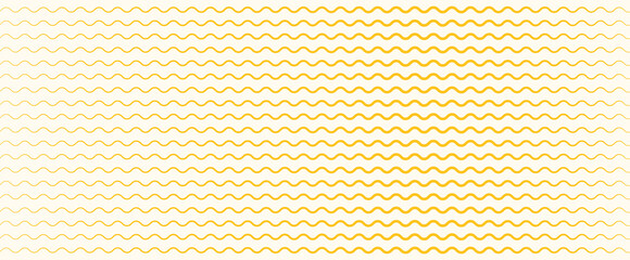 Pasta vector illustration, spaghetti seamless abstract  pattern.Wavy yellow abstract pattern.