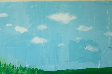 描かれた空