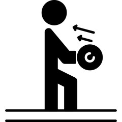 Bicep Curl Icon