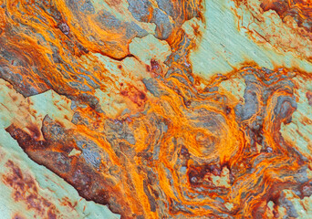 Worn rusty metal texture background. Abstract background concept of rust texture on metal sheet....