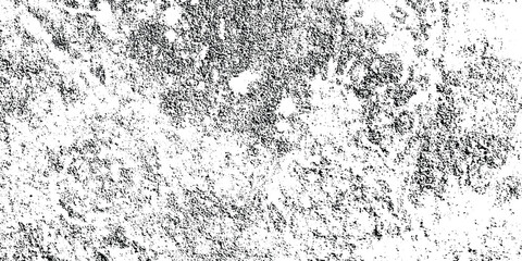 Abstract Dusty Grunge Concrete Wall with Rough and Dirty Texture Background in Black and White.
