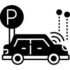 Smart Parking Icon