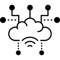 IoT Cloud Platform Icon