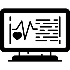 Heart Rate Monitor Icon
