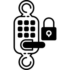 Keyless Entry Pad Icon