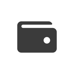 Obraz premium Wallet, solid icon. Personal finance and payment.