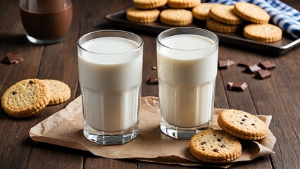 milk and cookies