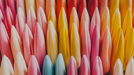 Captivating Floral Arrangement: A Vibrant Tapestry of Tightly Packed Flower Buds