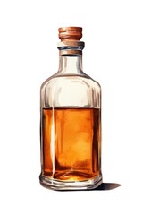 Bottle whisky glass drink.