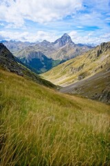 Midi D'Ossau from the East from Arrious Valley