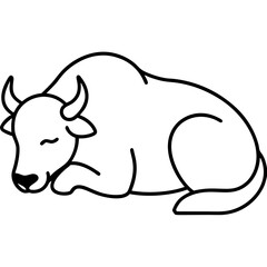 vector illustration of a cartoon mouse