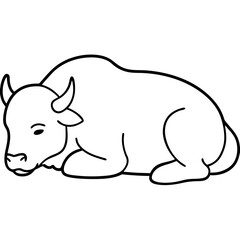 vector illustration of a cartoon dog