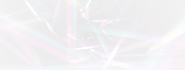 Magic crystal and rainbow light with prism refraction, shiny sparkle, glowing diamond, abstract background, lens flash, glitter glare, bokeh decoration, optical streaks and neon flare PNG

