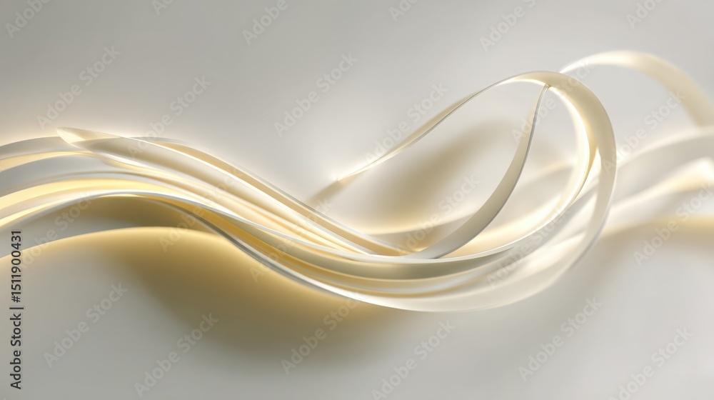 Poster abstract flowing lines create a sense of movement and elegance, ideal for modern design projects and