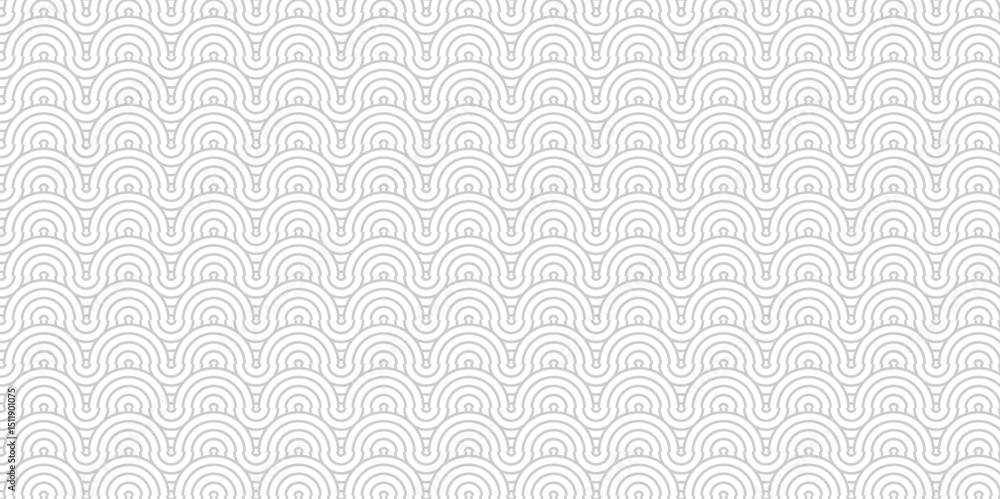 Poster minimal overlapping creative diamond circle abstract white and gray pattern background with waves te