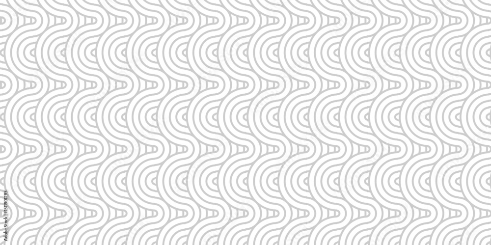 Poster minimal overlapping creative diamond circle abstract white and gray pattern background with waves te