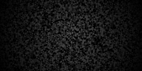 Minimal black and gray overlapping cube square low polygon texture wallpaper. abstract surface creative diamond pattern corporate. Vector polygon Mosaic triangle overlap texture background.	
