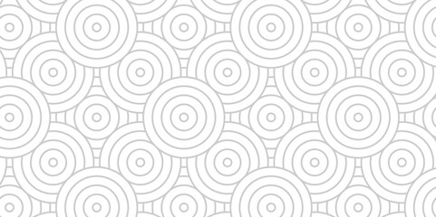 seamless white and gray overlapping fabric vector pattern with spirals texture design.