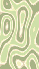 Obraz premium Retro vintage pattern 70s style