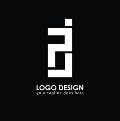PJ PJ Logo Design, Creative Minimal Letter PJ PJ Monogram