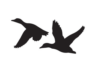 vector illustration of a flying seagull, flying seagull sillhouette vector illustration art