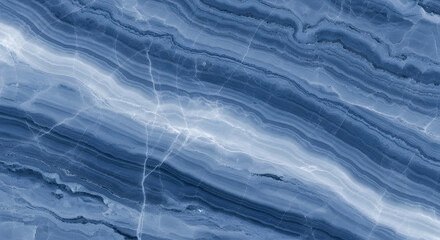 Obraz premium realistic blue marble stone texture background