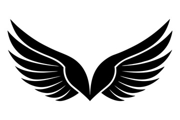 Fototapeta premium wings silhouette