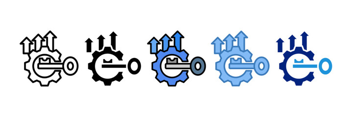 Improvement Icon Element For Design