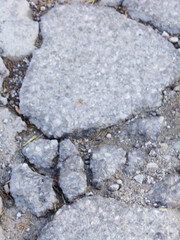 cracked concrete