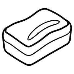 Obraz premium Soap on White Background