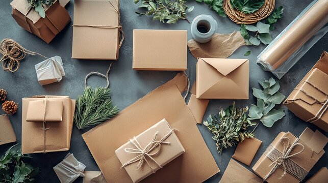 Biodegradable shipping materials designed for packaging using plant-based polymers, compostable fillers, eco-tape alternatives, and sustainable parcel delivery solutions