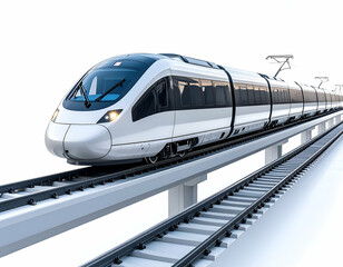 High-Speed Maglev Train Futuristic Transportation Innovation