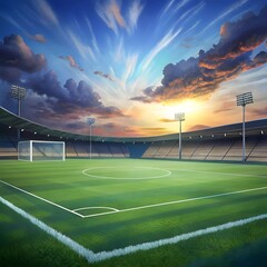 view of soccer field with grass